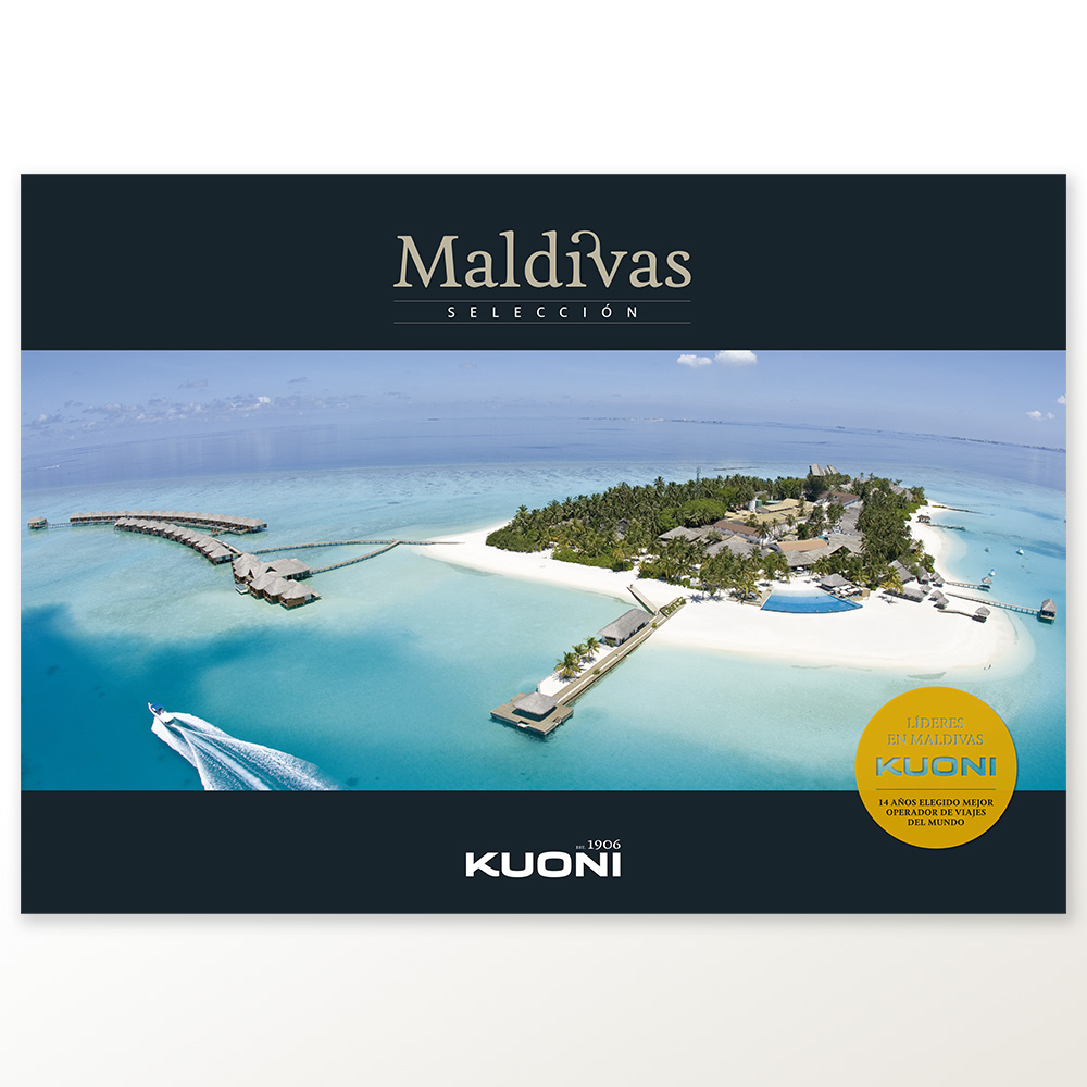 AJA Caso éxito Kuoni Editorial Catálogo Maldivas